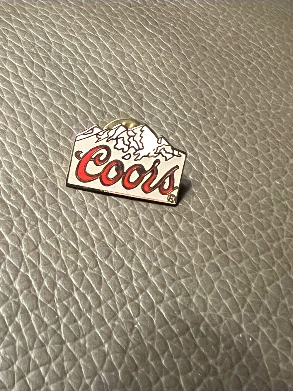 Vintage Coors hat pin